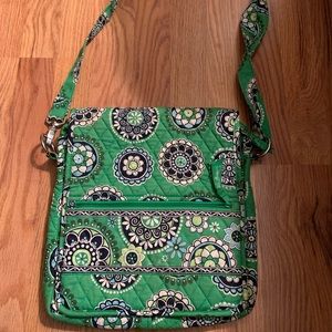 Vera Bradley green cupcake purse